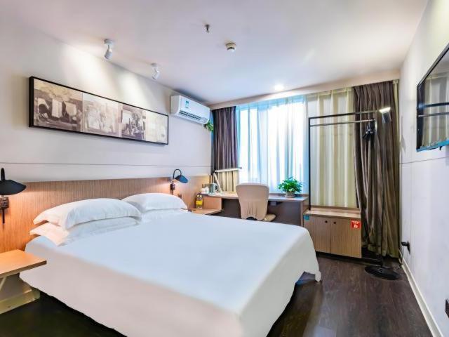 Jinjiang Inn Select Hangzhou Binjiang University Town Puyan Metro Station Esterno foto